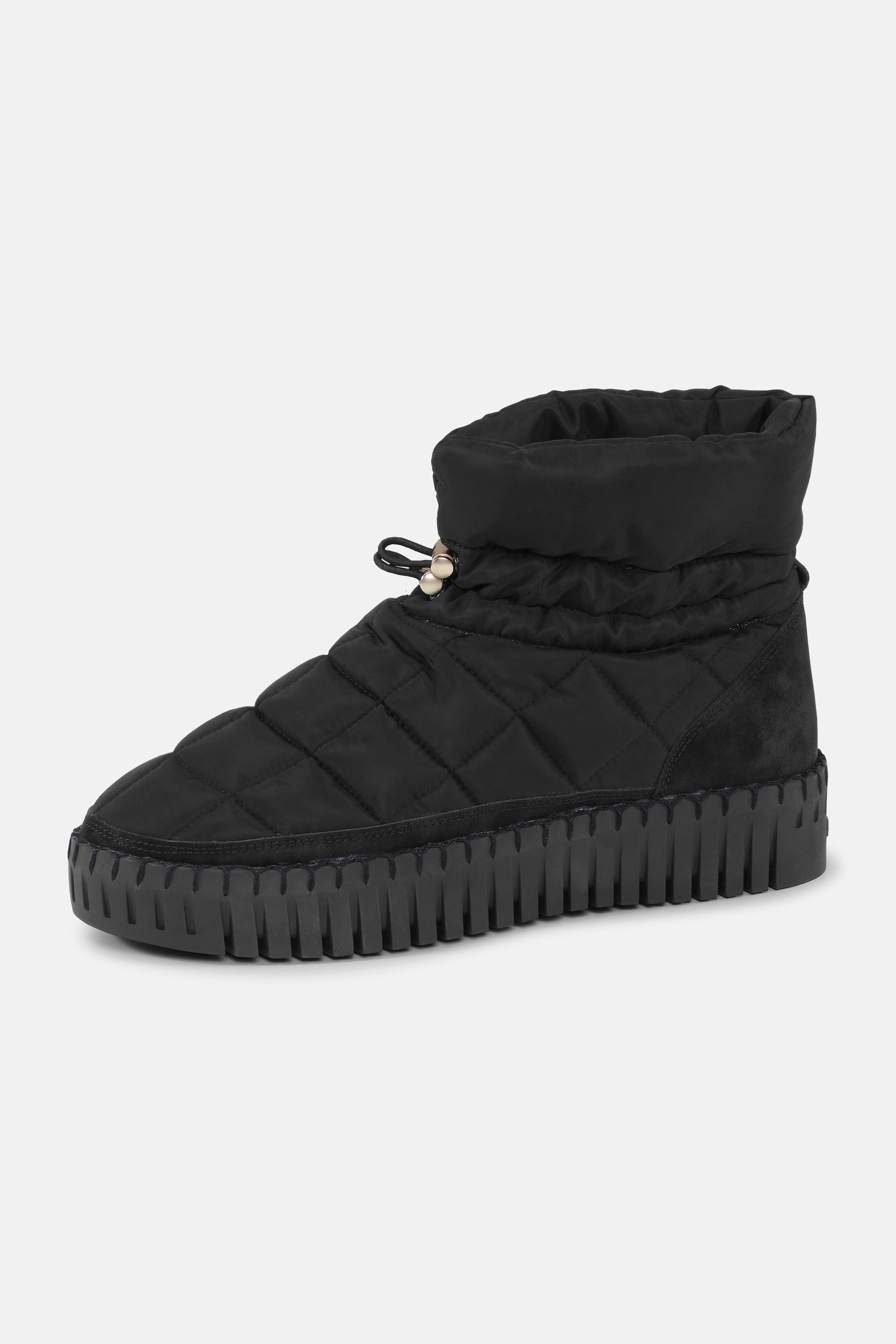 Tulip Padded Winter Boot - Black Black